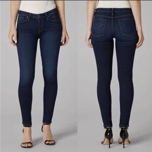 Hudson Krista Super‎ Skinny Jeans Dark Indigo Wash Prio NW407ZFA Womens 27
